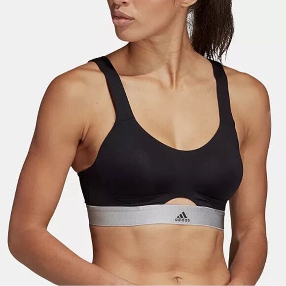 Adidas Stronger Cross-Back High-Support Sports Bra Size Medium - Picture 1 of 6